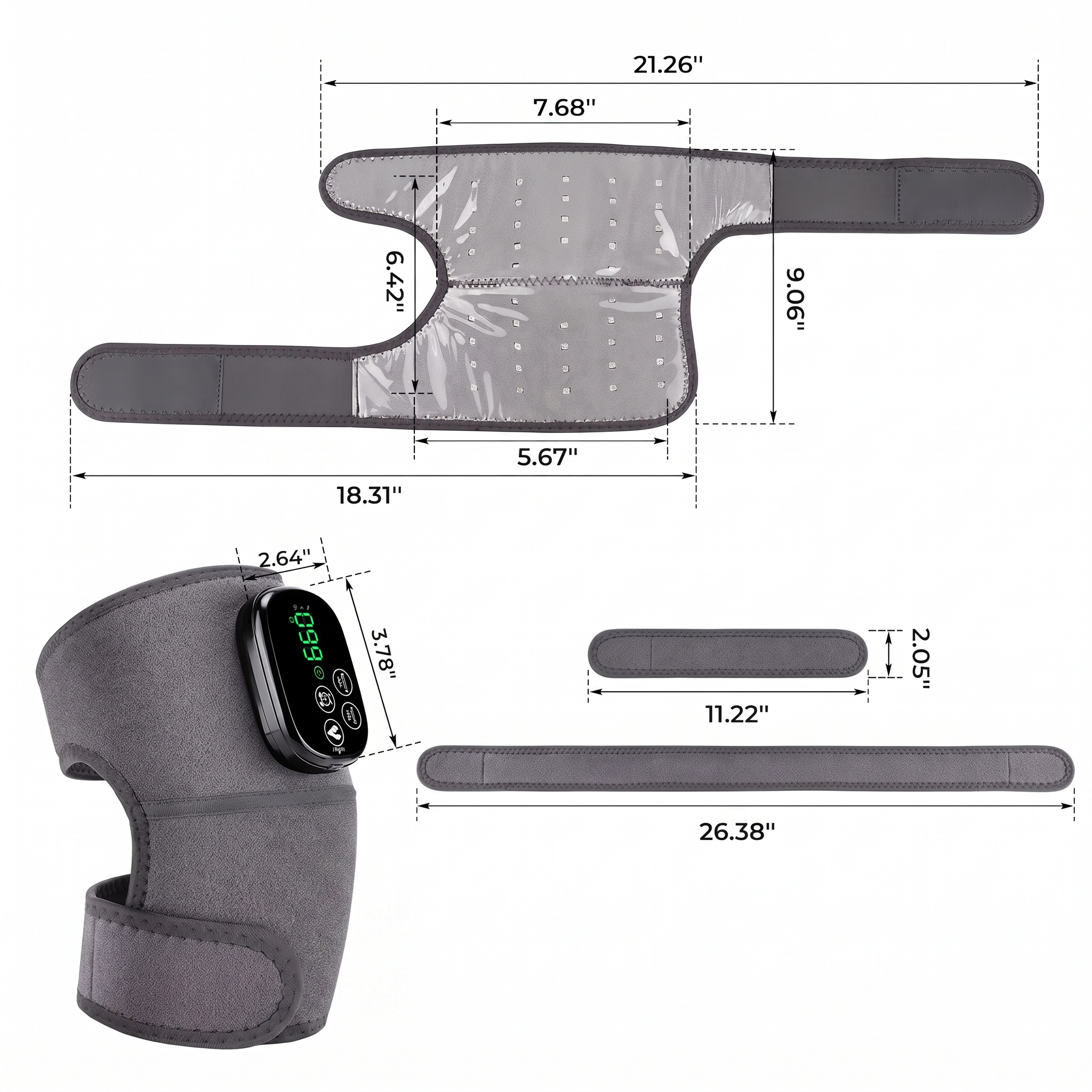 LumiPulse Pro™ — Dispositivo Laser a Infrarossi per Spalla, Gomito e Ginocchio